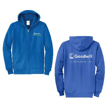 Port & Company Core Fleece Full-Zip Hooded Sweatshirt. GWL-ZIP-HOODIE